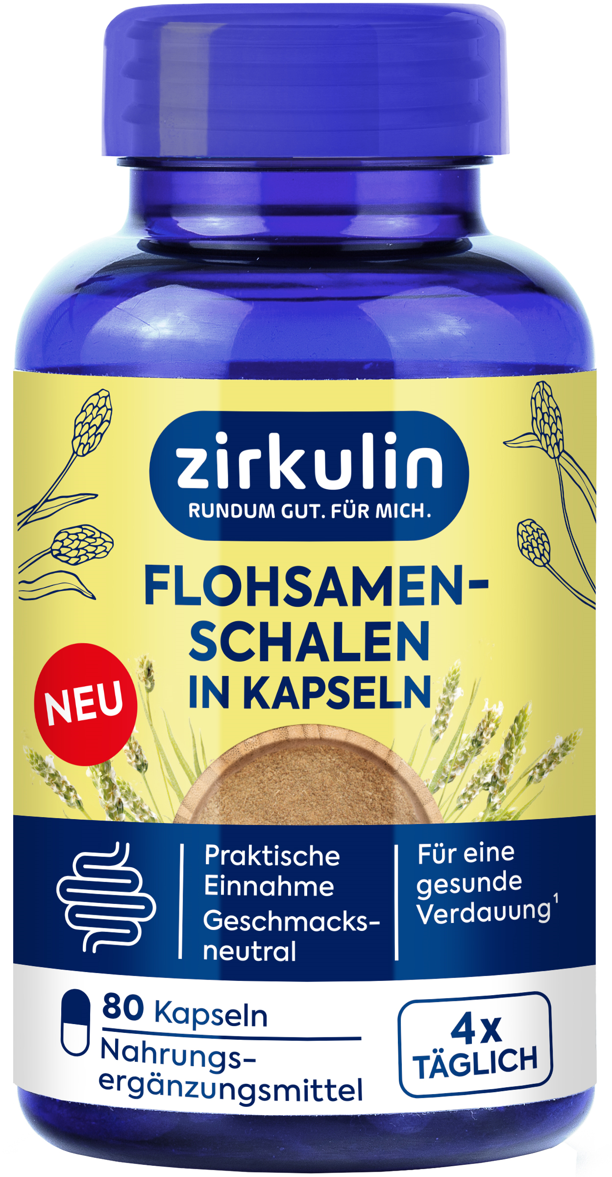 Flohsamenschalen Kapseln