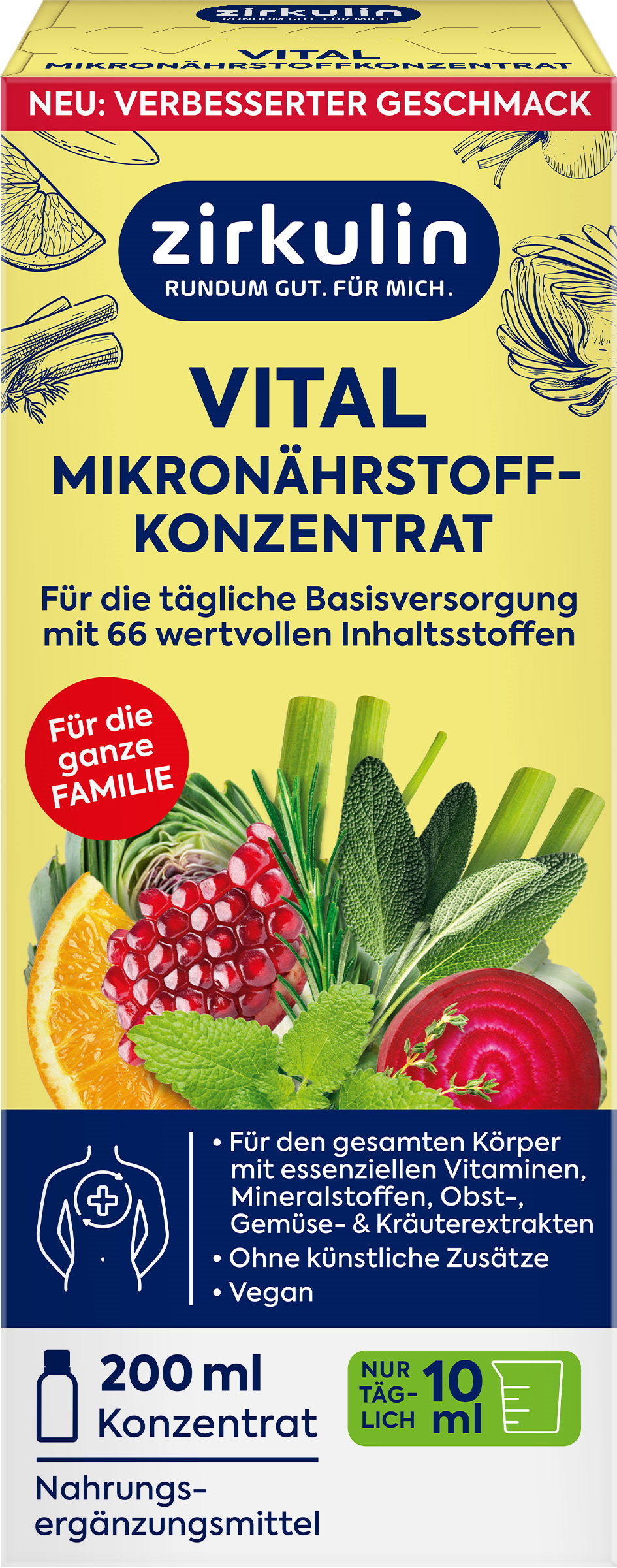 Vital Mikronährstoff-Konzentrat